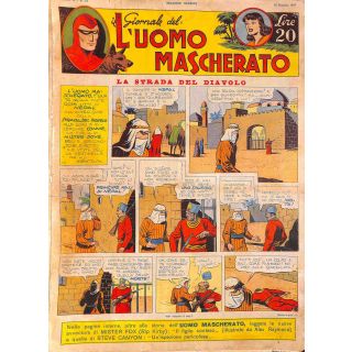 GIORNALE DELL UOMO MASCHERATO 1949 n. 43