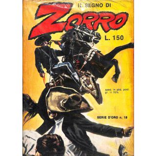 SEGNO DI ZORRO 1976 n. 18 Blisterato + Miciolino n.29