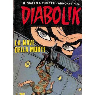 DIABOLIK 1977 n. 9 Anno XVI