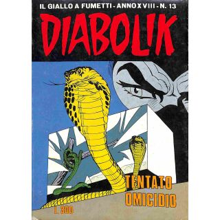 DIABOLIK 1979 n. 13 Anno XVIII