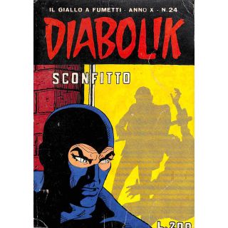 DIABOLIK 1971 n. 24 Anno X