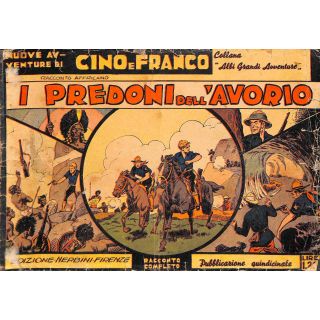 CINO E FRANCOcoll. Grandi Avventure 1940 n. 1 II s.