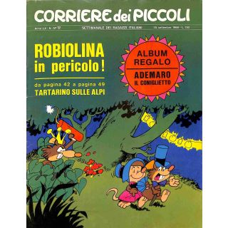 CORRIERE DEI PICCOLI 1968 n. 37