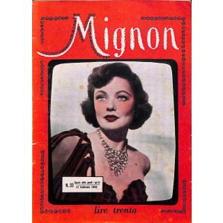 MIGNON 1953 n. 33