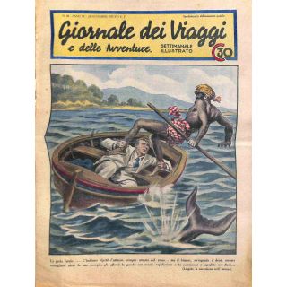 GIORNALE DEI VIAGGI E DELLE AVVENTURE 1937 n. 48