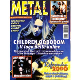 METAL SHOCK 2000 n. 325 con Limp Bizkit