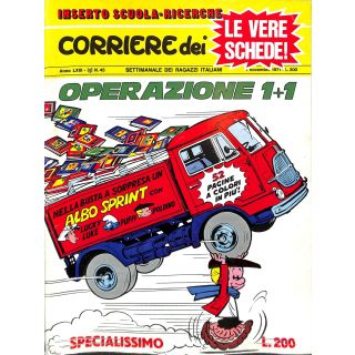CORRIERE DEI PICCOLI 1971 n. 45
