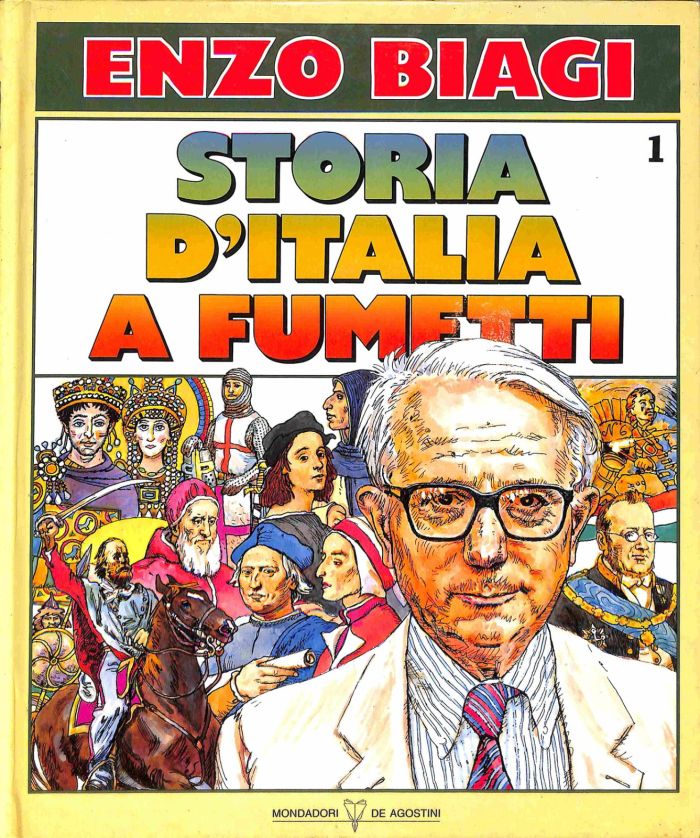 STORIA D ITALIA A FUMETTI Enzo Biagi 1988